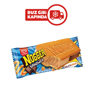 Algida Nogger Sandwich Karamel Kakao 145 Ml